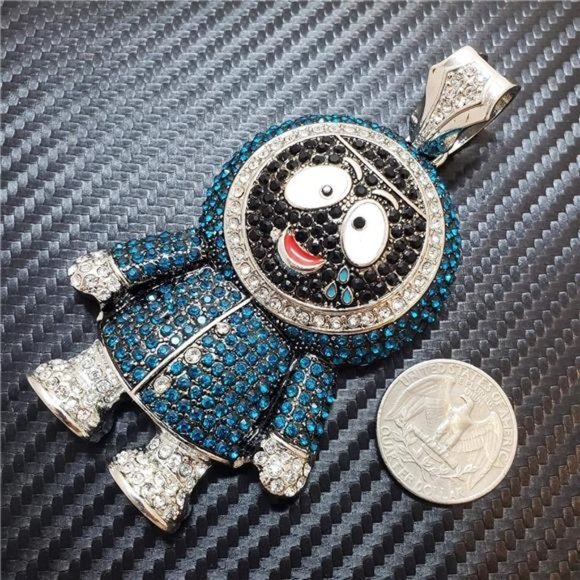 NEW Iced Out Chain Necklace - Picture 4 of 8